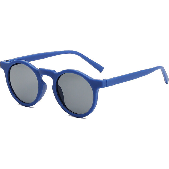 Classic Round Sunglasses, Sea Blue