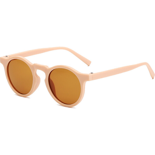 Classic Round Sunglasses, Soft Pink