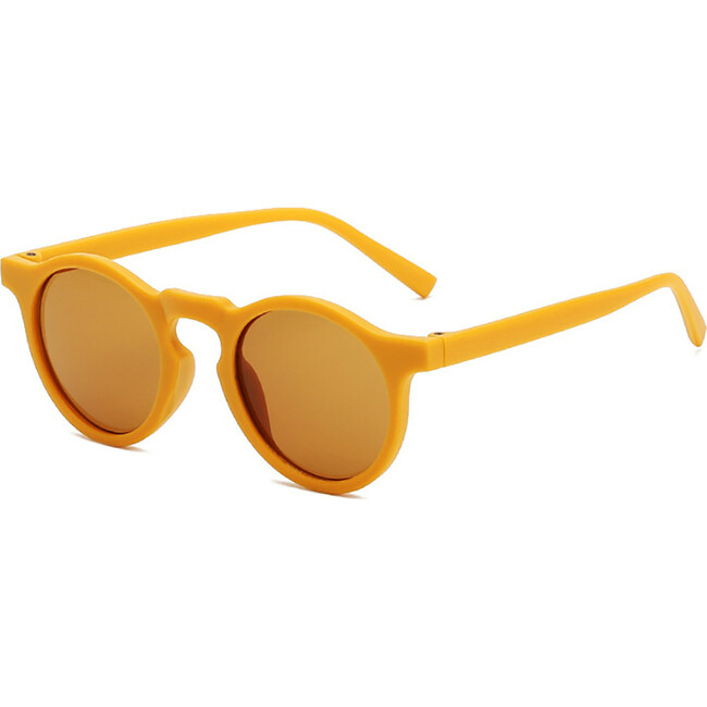 Classic Round Sunglasses, Clementine - Sunglasses - 1