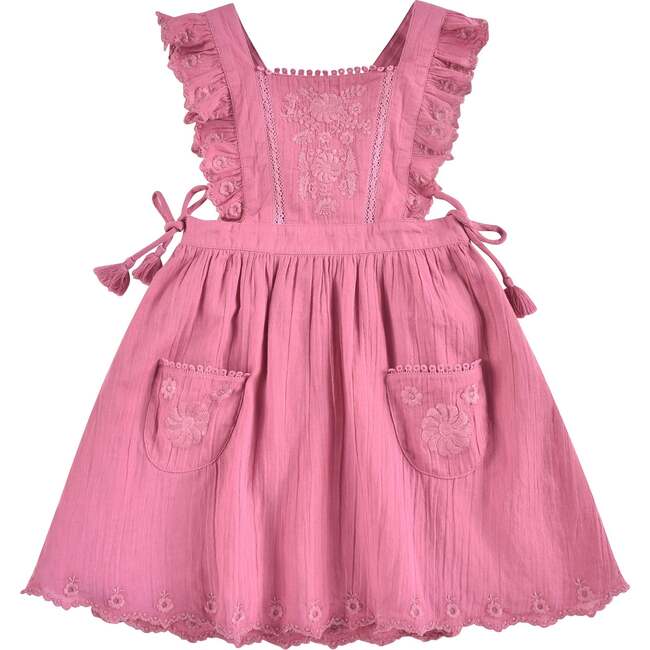 Huguette Dress, Pink - Dresses - 1