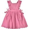 Huguette Dress, Pink - Dresses - 1 - thumbnail