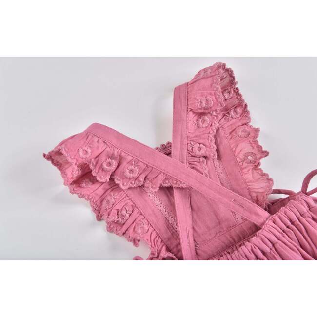 Huguette Dress, Pink - Dresses - 6