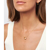 White Pearl Arc Necklace - Necklaces - 2