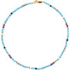 Chan Luu x Ethical Fashion Initiative Turquoise Mix Necklace - Necklaces - 1 - thumbnail