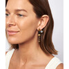 Labradorite Gold Cliff Earrings - Earrings - 2 - thumbnail