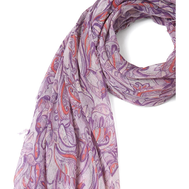 Mulberry Free Bird Cashmere and Silk Scarf - Scarves - 3