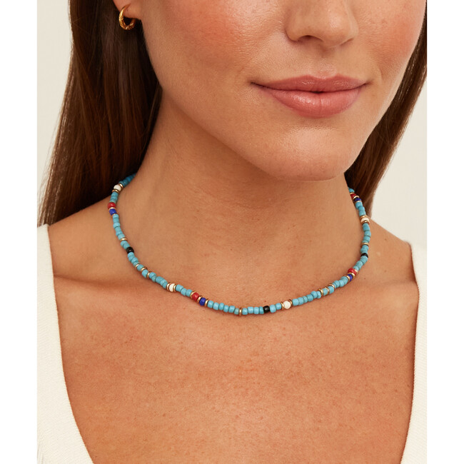 Chan Luu x Ethical Fashion Initiative Turquoise Mix Necklace