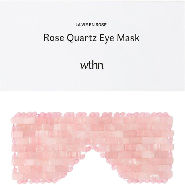 Rose Quartz Eye Mask, Rose