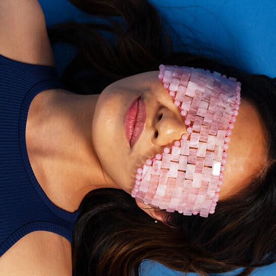 Rose Quartz Eye Mask, Rose - Beauty - 2