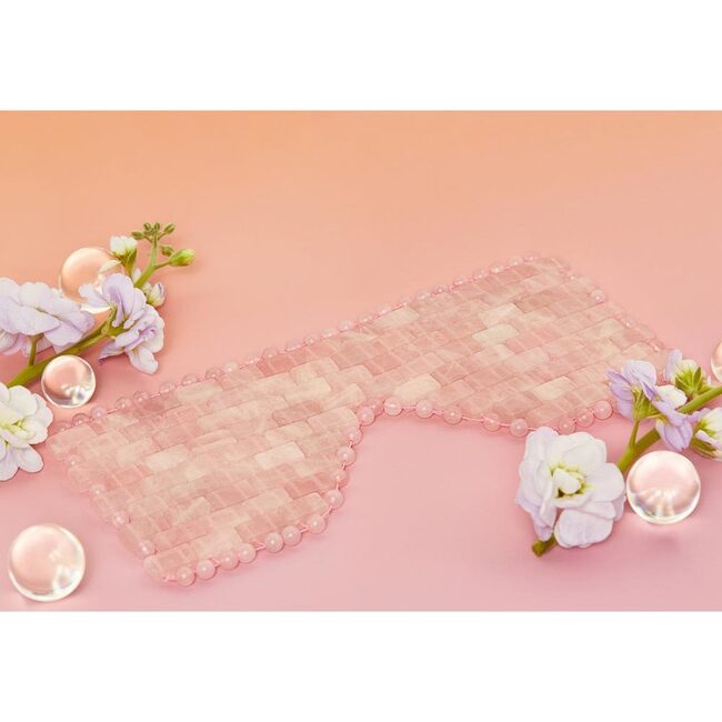 Rose Quartz Eye Mask, Rose - Beauty - 3