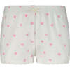 Girls Short, Pink Hearts Print - Pajamas - 1 - thumbnail