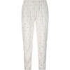 Girls Pant, Pink Hearts Print - Pajamas - 1 - thumbnail