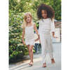 Girls Pant, Pink Hearts Print - Pajamas - 2