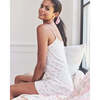 Women's Scoop A Line Gown, Pink Hearts Print - Nightgowns - 3