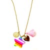 Love & Peace Charms Necklace - Necklaces - 1 - thumbnail