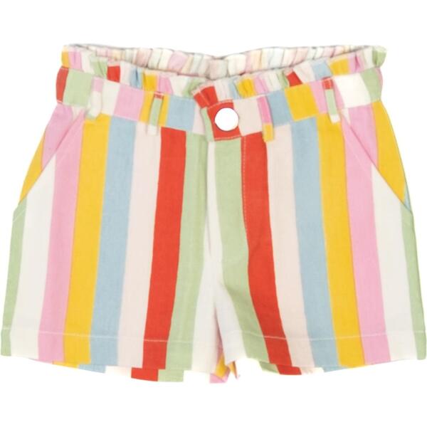 Amy Short, Bright Stripe - Bizz x Siss Shorts | Maisonette