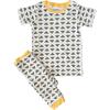 Short Sleeve PJ Set, Honey Bee - Pajamas - 1 - thumbnail