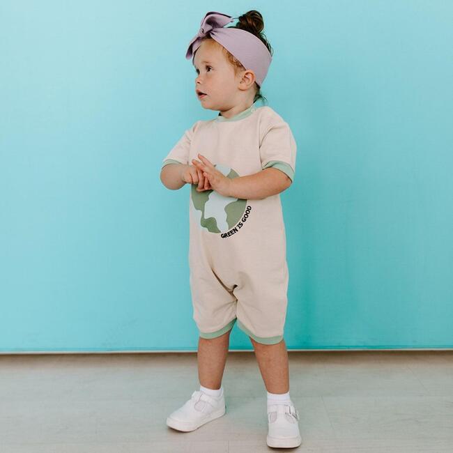 Retro Romper, Green is Good - Rompers - 2