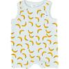 Logan Playsuit, Bananas For You Blue - Rompers - 1 - thumbnail