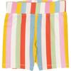 Biker Shorts, Bright Stripe - Shorts - 1 - thumbnail