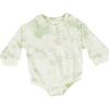 Long Sleeve Bubble, Avocado Tie Dye - Rompers - 1 - thumbnail