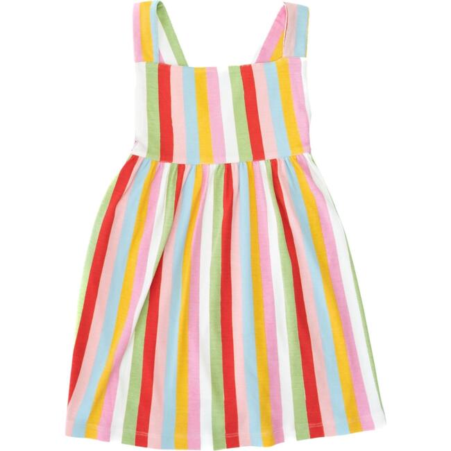 Cece Dress, Bright Stripe