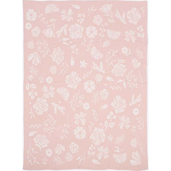 Organic Cotton Blanket, Floral