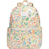 Large Kane Kids Travel Backpack, Painterly Animal - Backpacks - 1 - thumbnail