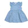 Olivia Ruffle Dress, Teal Multi - Dresses - 1 - thumbnail