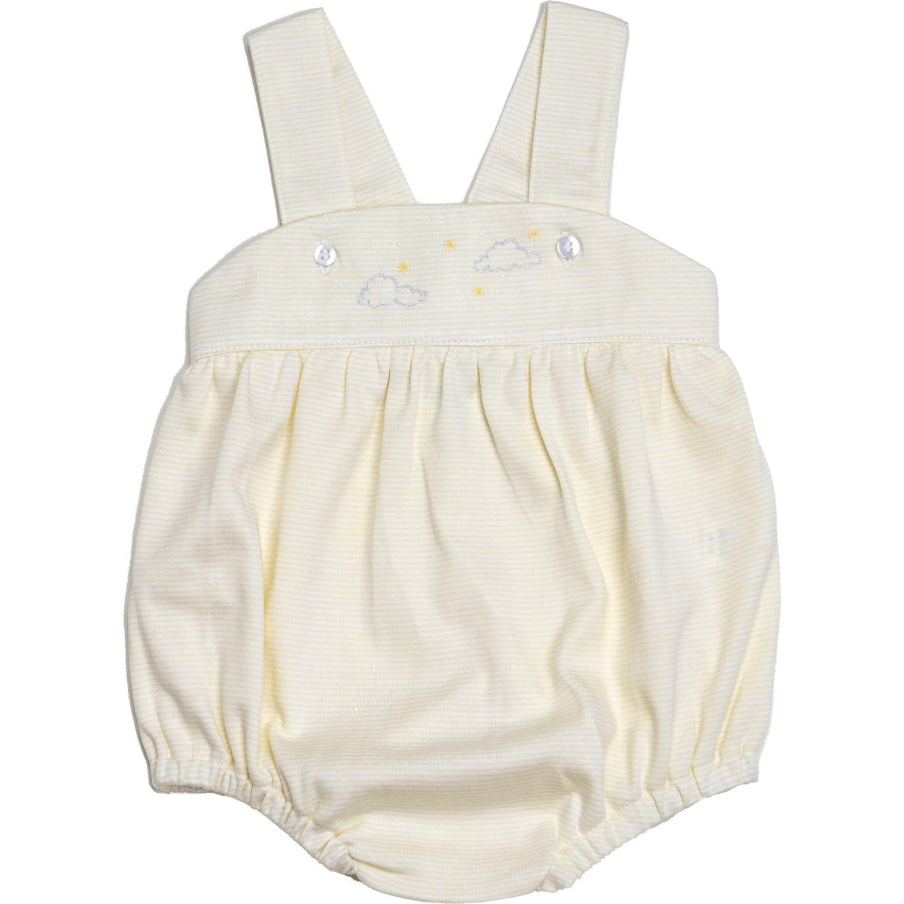 Balloon Ride Bubble, Yellow - Rompers - 1
