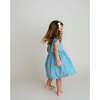Olivia Ruffle Dress, Teal Multi - Dresses - 3