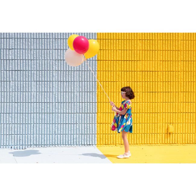 Girls Ballon Dress - Dresses - 5