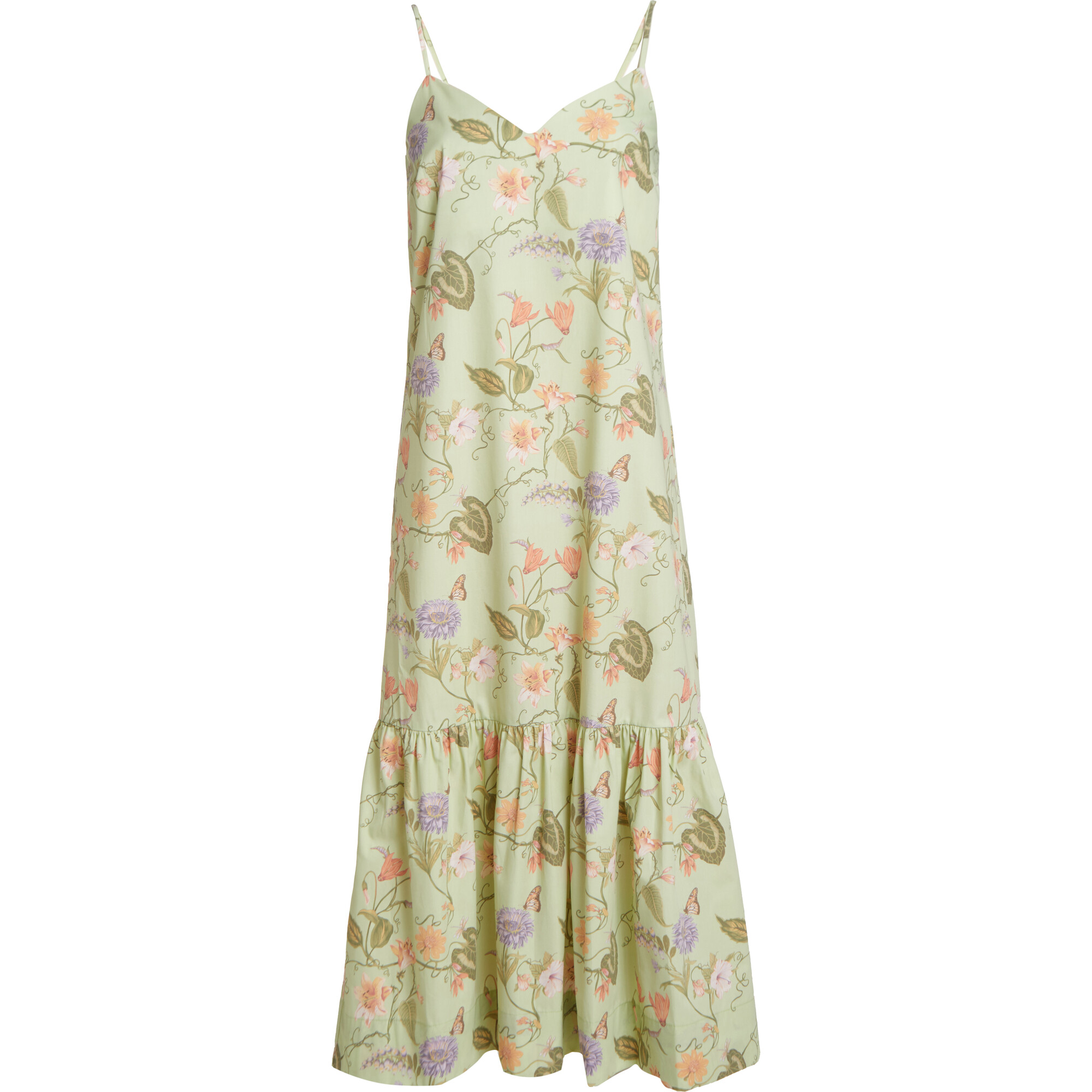 slim fit dress slacks Greenery Vine Dress– Eleven 60 main image 1
