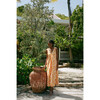 Swing Dress, Orange Frangipani - Dresses - 2