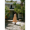 Swing Dress, Orange Frangipani - Dresses - 3