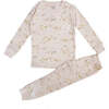Safari Pima Snug Fit Long Pajama Set, Pink - Pajamas - 1 - thumbnail