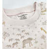 Safari Pima Snug See & Short Pajama Set, Pink - Pajamas - 2