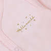 Hello World Pima Long Sleeve Snapped Bodysuit, Pink - Onesies - 2