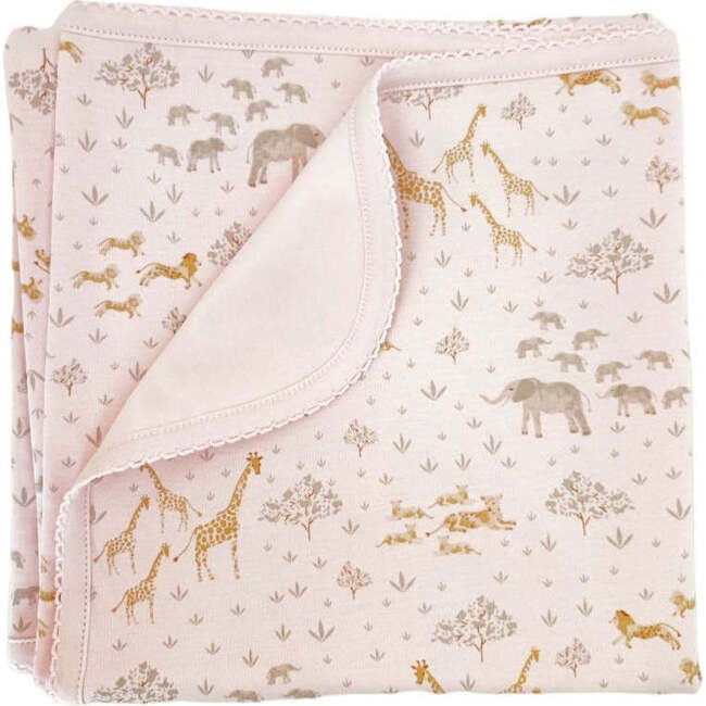Safari Pima Blanket, Pink