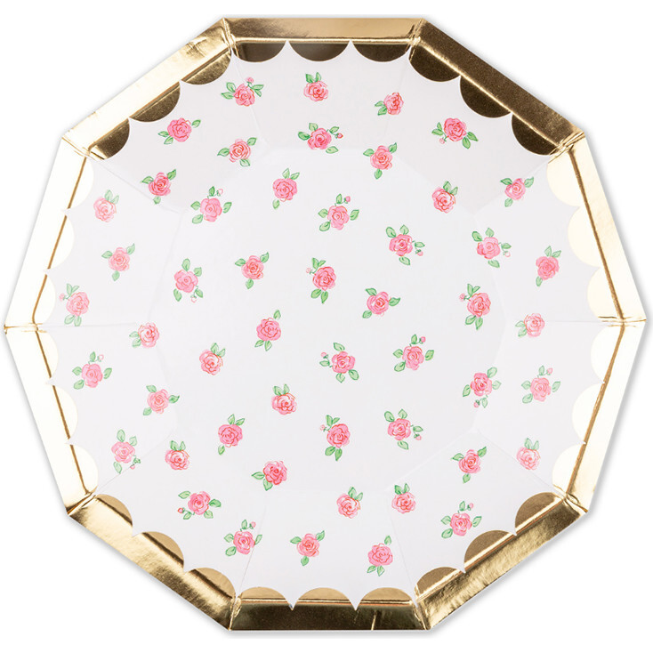 Lola Dutch Tea Rose Small Plates - Party - 1