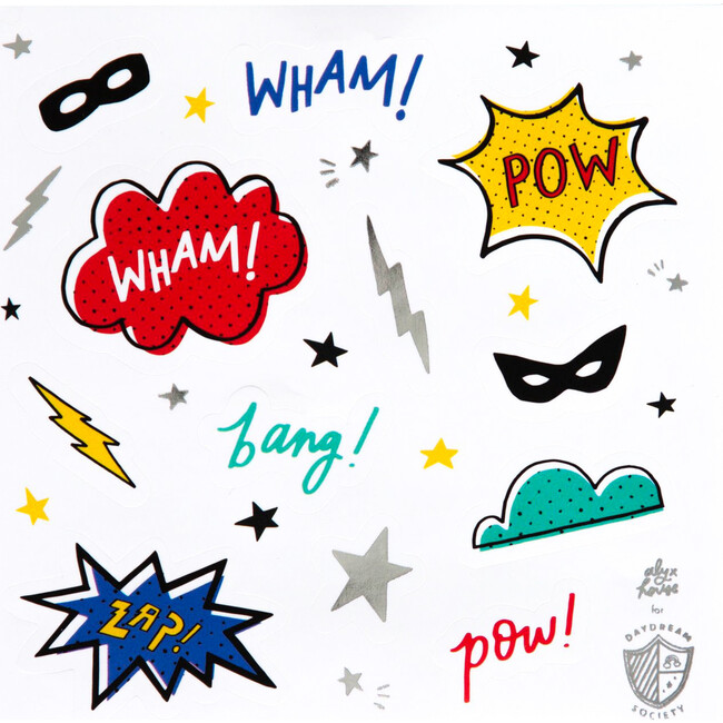 Superhero Sticker Set
