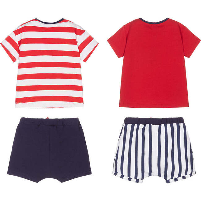 4pc King of Rock Summer Outfit, Red - Mixed Apparel Set - 2