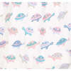 Ruched Bubble, Turtles on White - Onesies - 2