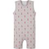 Tank Romper, Lobsters on Grey - Rompers - 1 - thumbnail