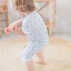 Henley Romper, Sea Turtles on Baby Blue - Rompers - 4