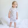 Henley Romper, Safari on White - Rompers - 4