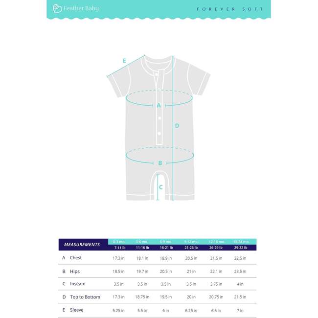 Henley Romper, Crabs on White - Rompers - 3