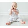 Bow Romper, Annabelle on White - Rompers - 3