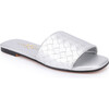 Miss Nathalie Slide, Silver - Sandals - 2