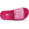 Miss Ariel Slide, Pink Metallic - Sandals - 5 - thumbnail